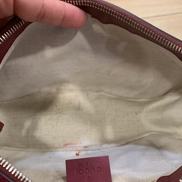 Set Gucci shoulder bag with small wallet - Picture 13 of 13